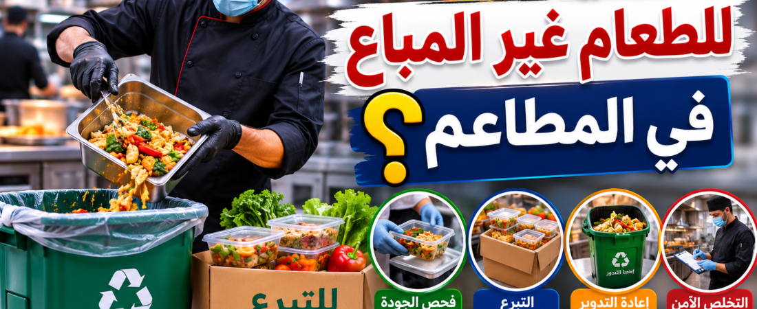 ماذا يحدث للطعام غير المباع في المطاعم؟ الوجه الخفي الذي لا يراه الزبائن
