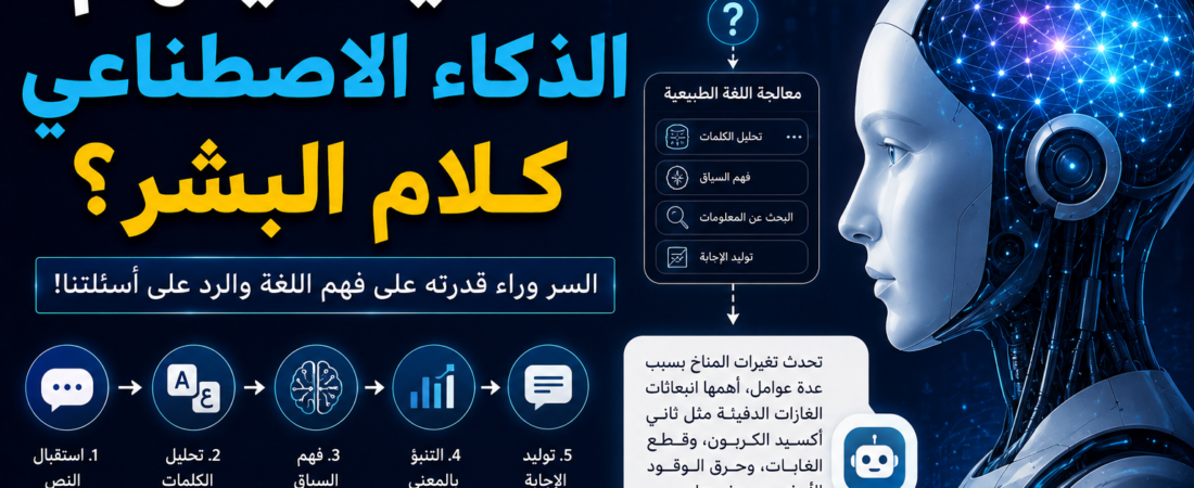 كيف يفهم الذكاء الاصطناعي كلام البشر؟ السر وراء قدرته على إجراء المحادثات