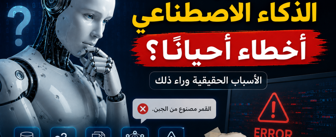 لماذا يرتكب الذكاء الاصطناعي أخطاء أحيانًا؟ رغم كل هذا التطور
