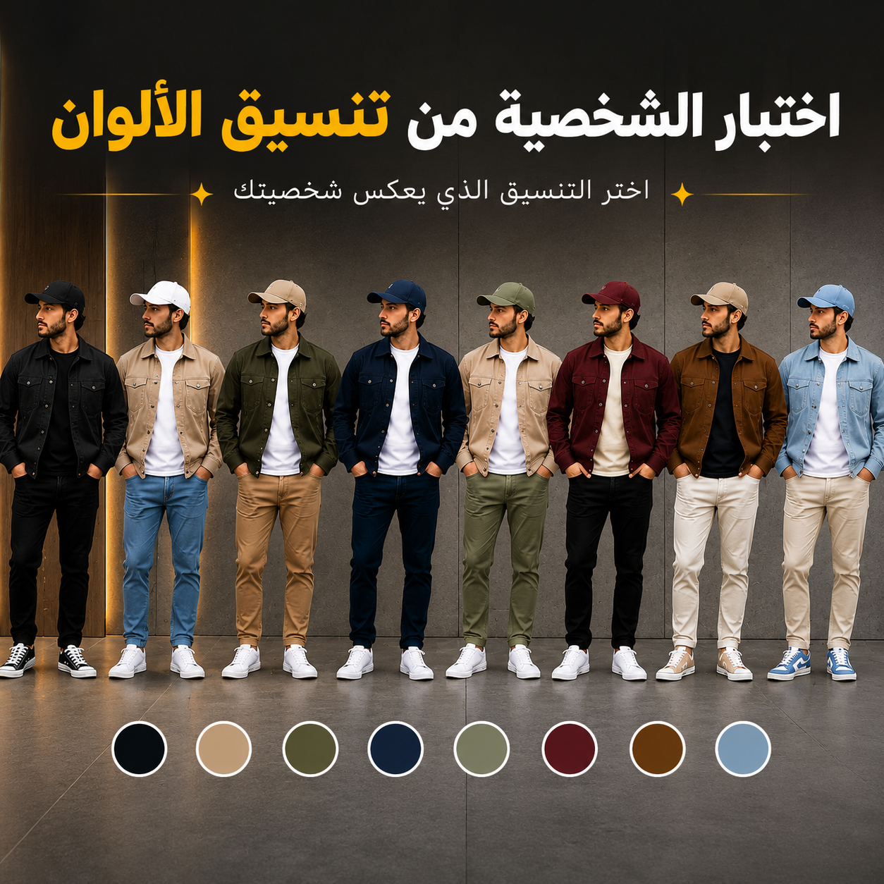 اختَر تنسيق الملابس الذي أعجبك أولًا.. وسنكشف لك ما يخفيه عن شخصيتك!