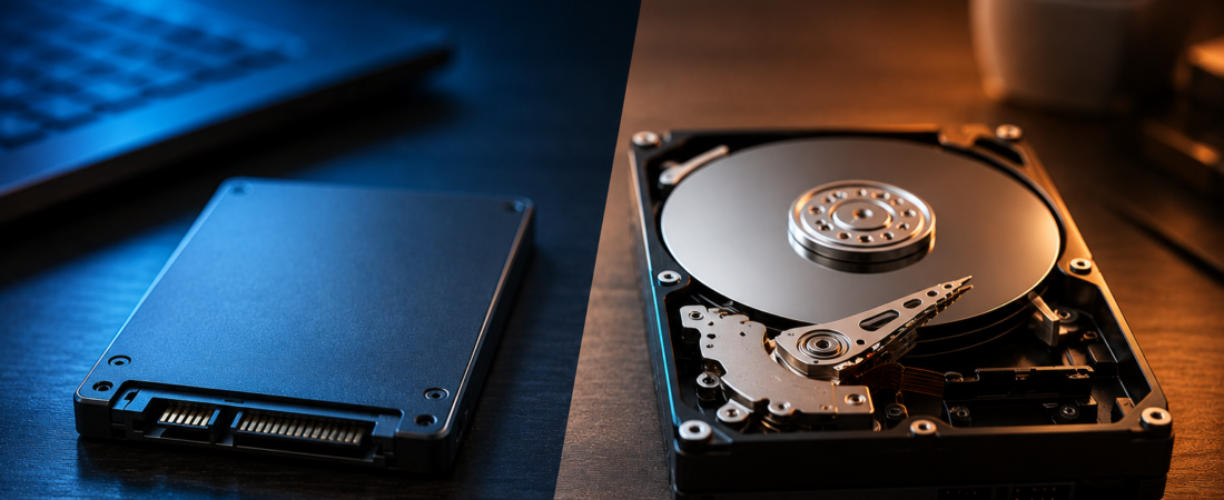 ما الفرق بين SSD و HDD وأيهما أفضل؟ دليل مبسط قبل شراء أو ترقية الكمبيوتر
