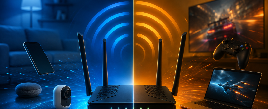 ما الفرق بين 2.4GHz و 5GHz في الواي فاي؟ وأيهما أفضل للاستخدام اليومي؟