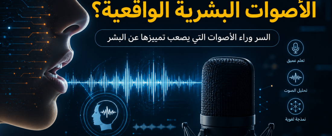 كيف يصنع الذكاء الاصطناعي الأصوات البشرية الواقعية؟ السر وراء الأصوات التي يصعب تمييزها عن البشر
