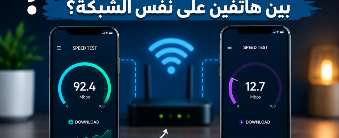 لماذا تختلف سرعة الإنترنت بين هاتفين على نفس الشبكة؟ الأسباب التي لا يعرفها الكثيرون