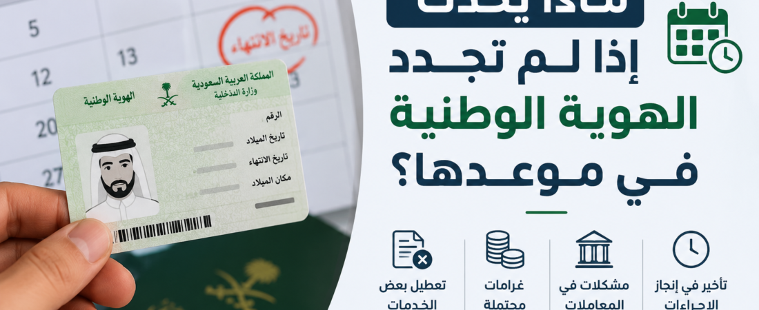 ماذا يحدث إذا لم تجدد الهوية الوطنية في موعدها؟ تعرف على العواقب والإجراءات